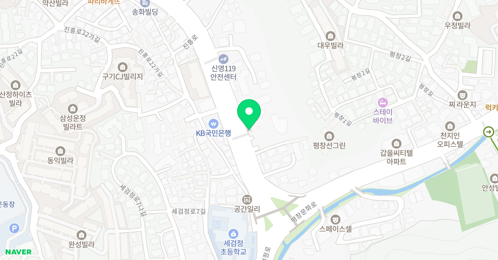 아인뮤직아카데미 음악학원 위치