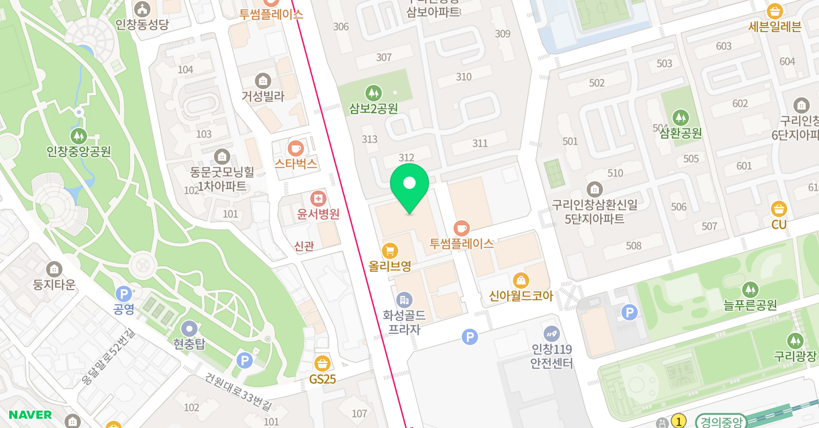GLE 어학원 위치