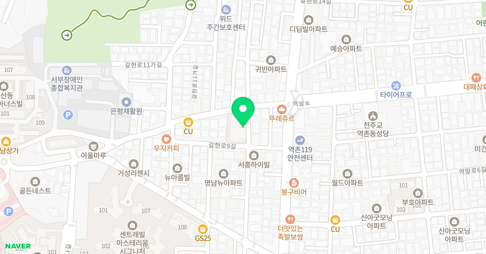 한우리 독서토론논술 은평지부 위치