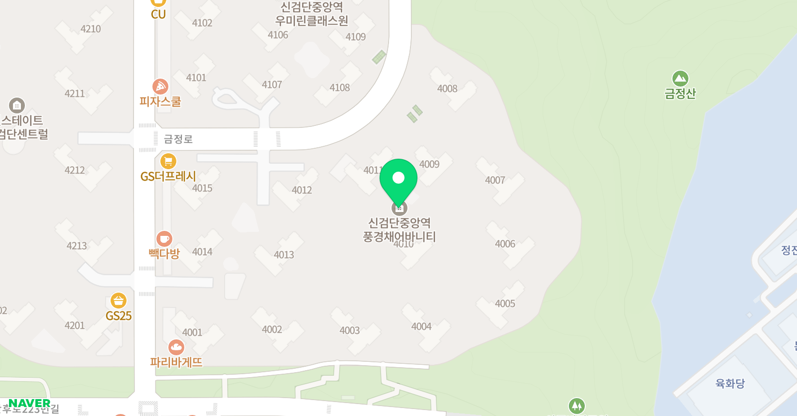 기탄사고력교실 검단풍경채어바니티점 위치