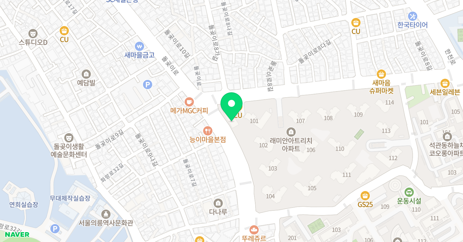 소마 사고력수학학원 장위센터 위치