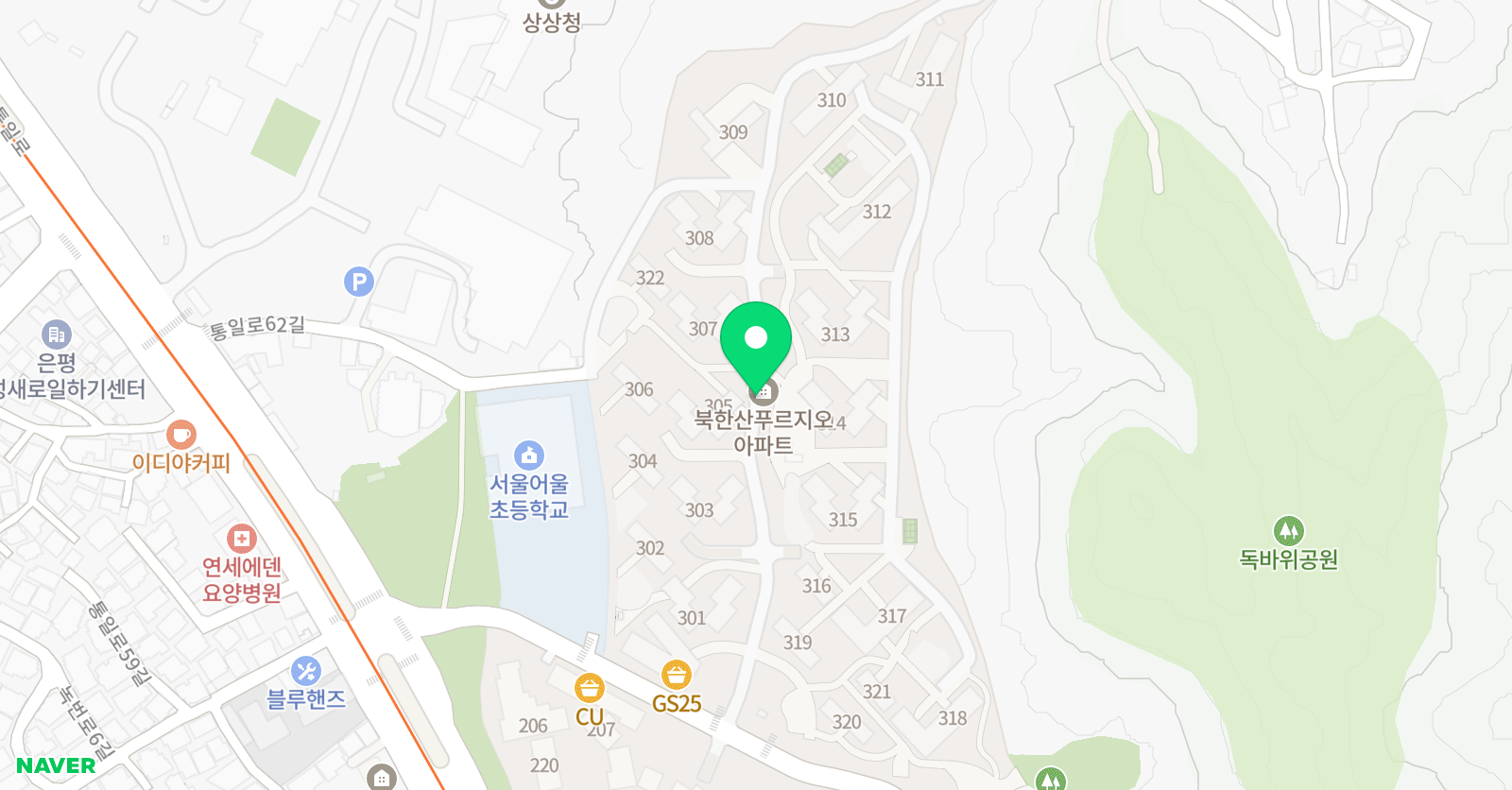 뮤엠 영어어울초캠퍼스교습소 위치