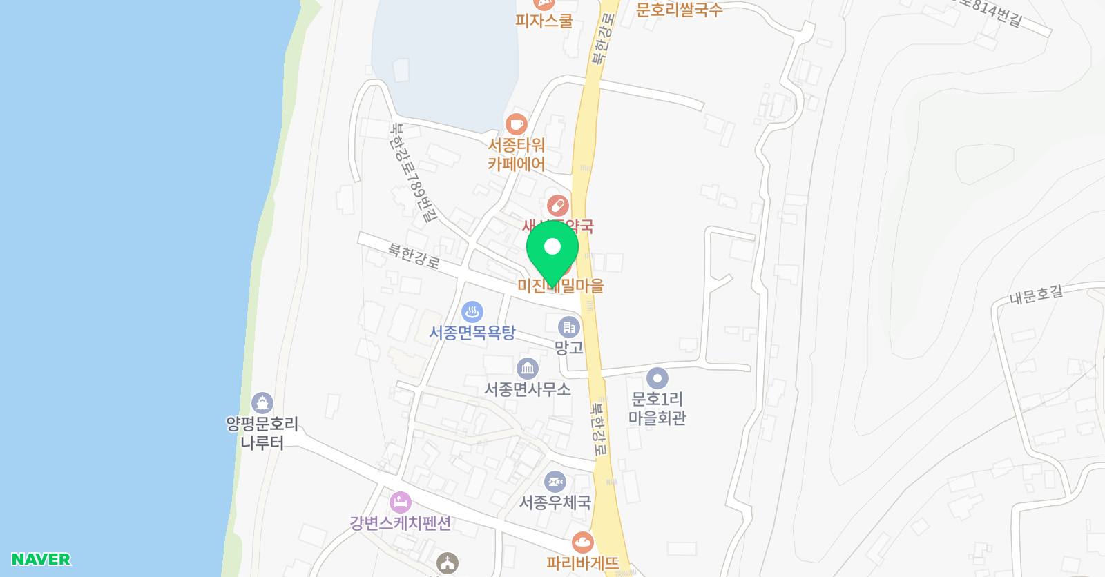 정샘 학원 위치
