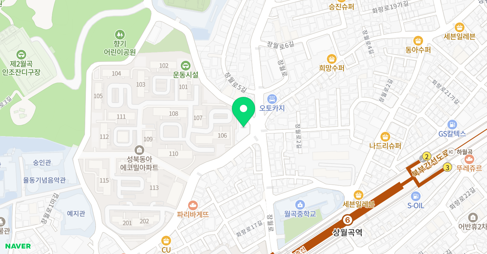 마스터플랜 영수학원 위치