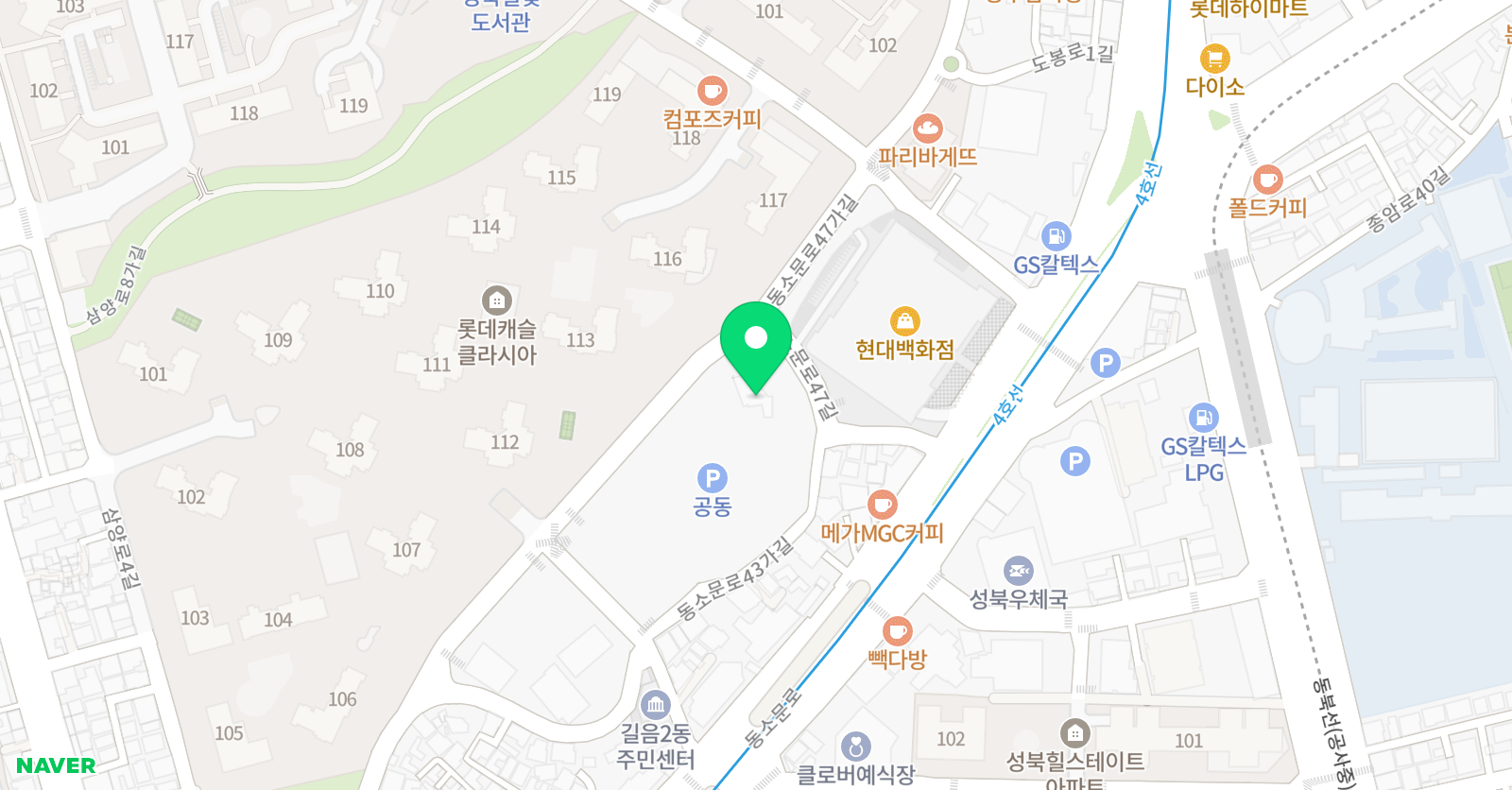 스토리스쿱스&플러스 학원 위치