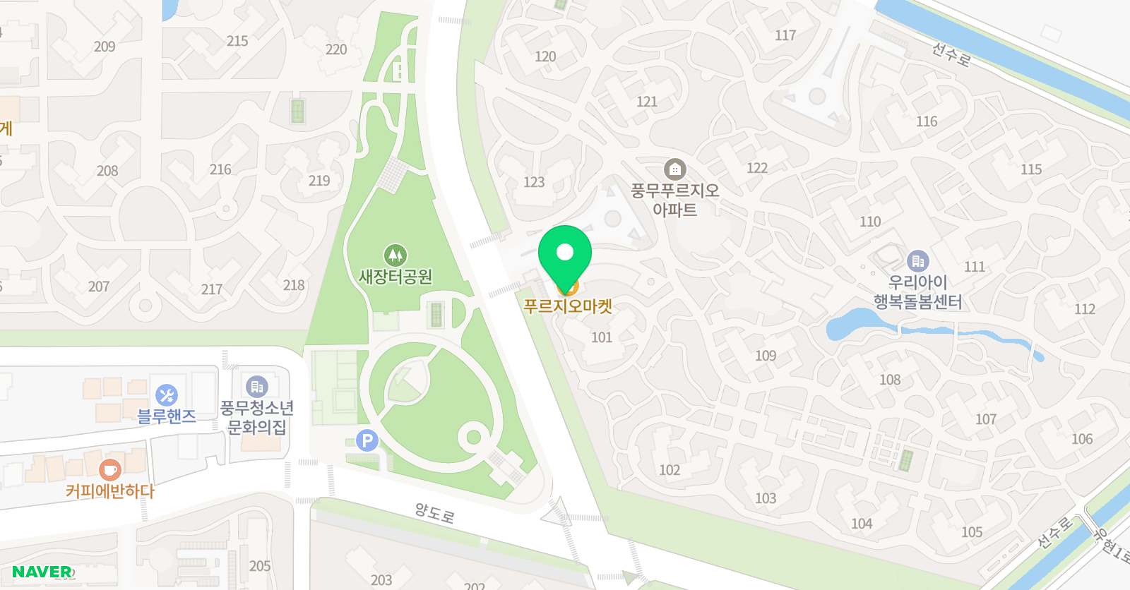 KTI리더스 효태권도 위치