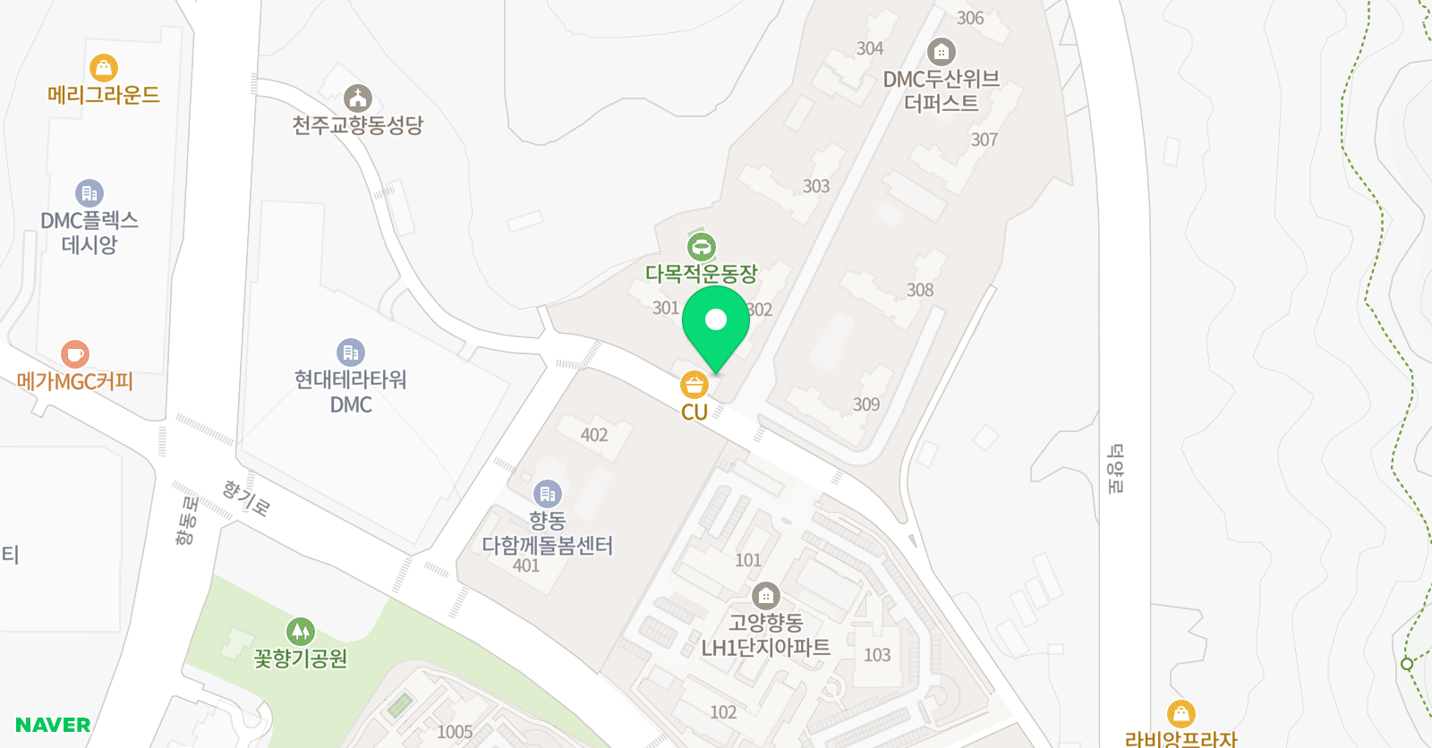 MTA 태권도 고양향동점 위치