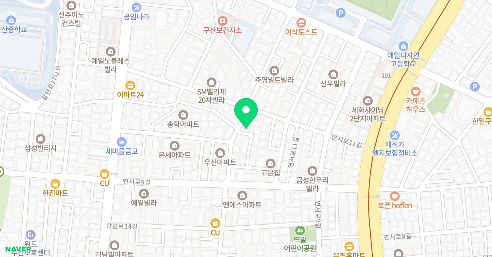 똑똑 공부방 위치