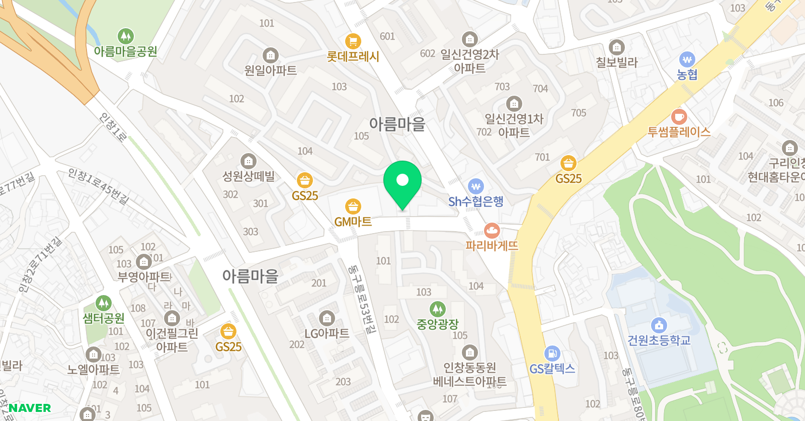 뉴드림 음악학원 위치