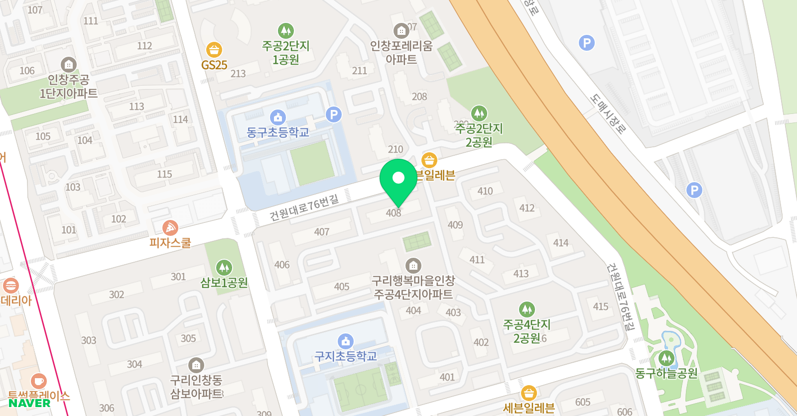 기탄 사고력교실 인창주공4단지교실 위치