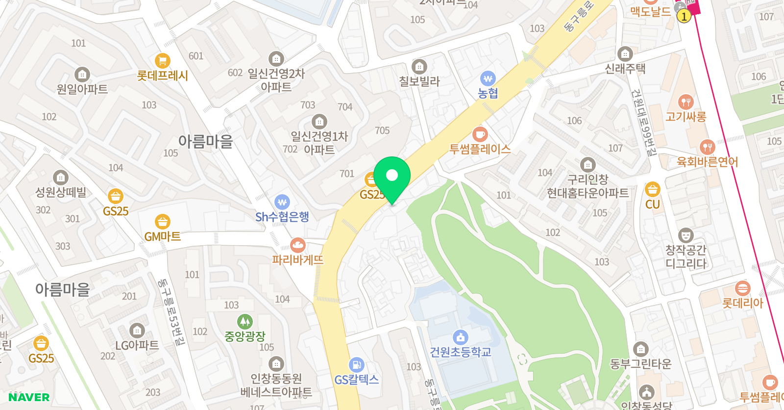 안은영 댄스플러스 위치