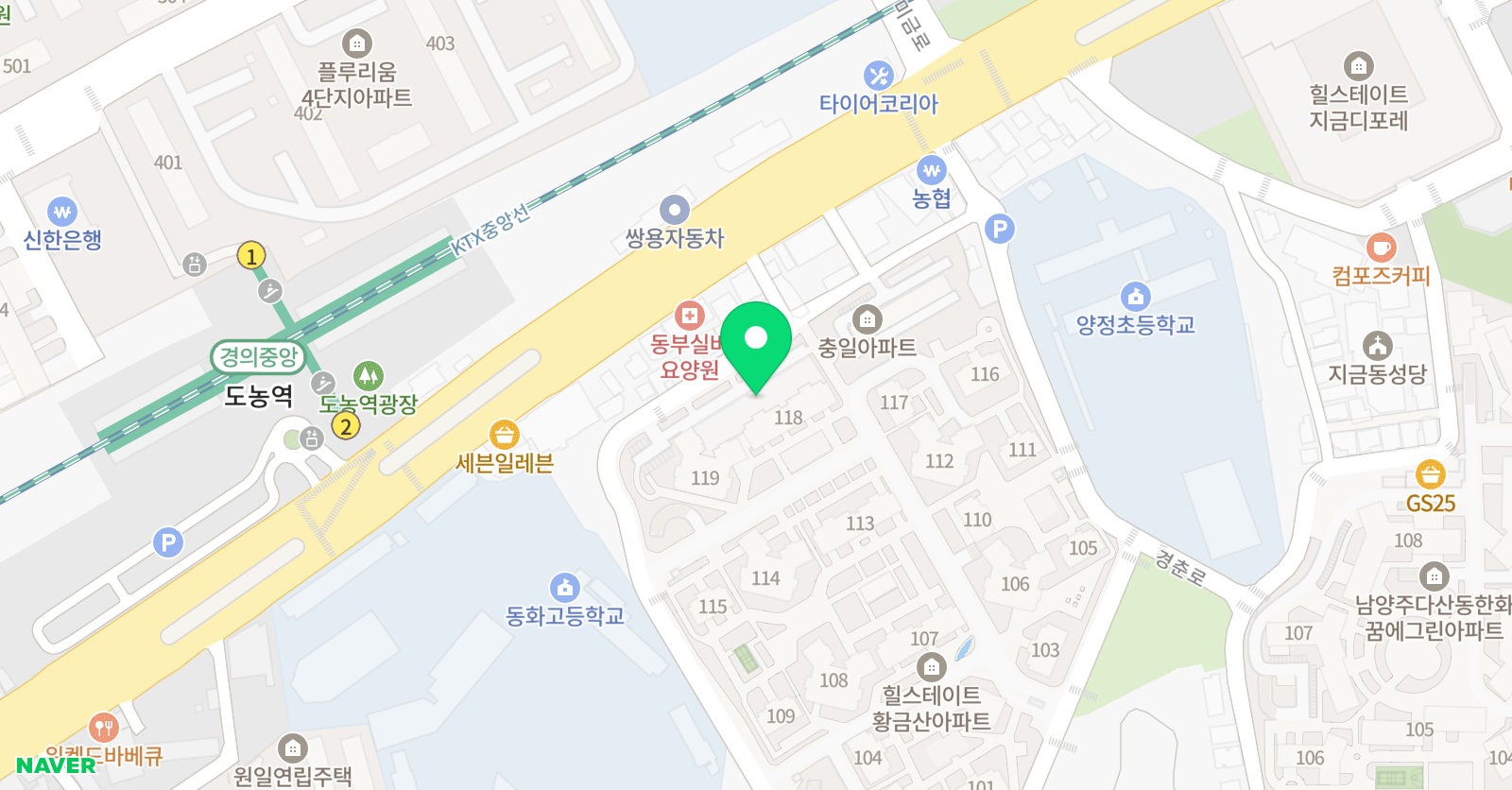 다산신 수학교습소 위치