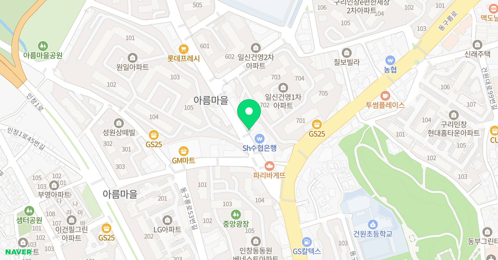 분석 수학학원 위치