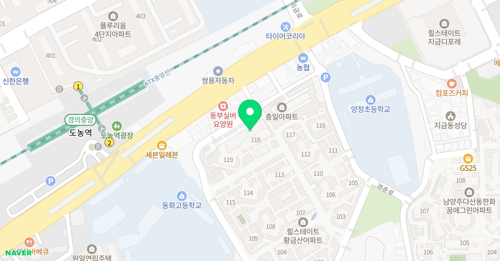 와이비엠 리딩클럽 영어교습소 위치