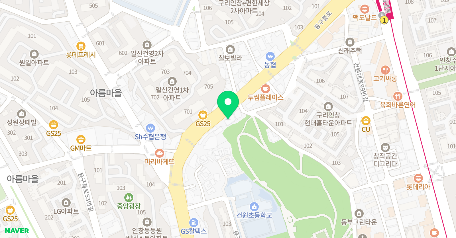 트리니티아카데미 위치