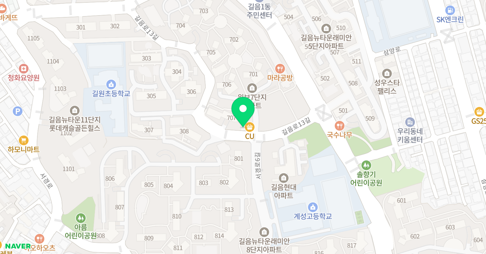 뉴모짜르트 음악학원 위치