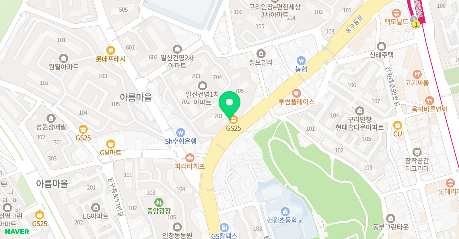 홀름보에 플레이팩토 수학학원 위치