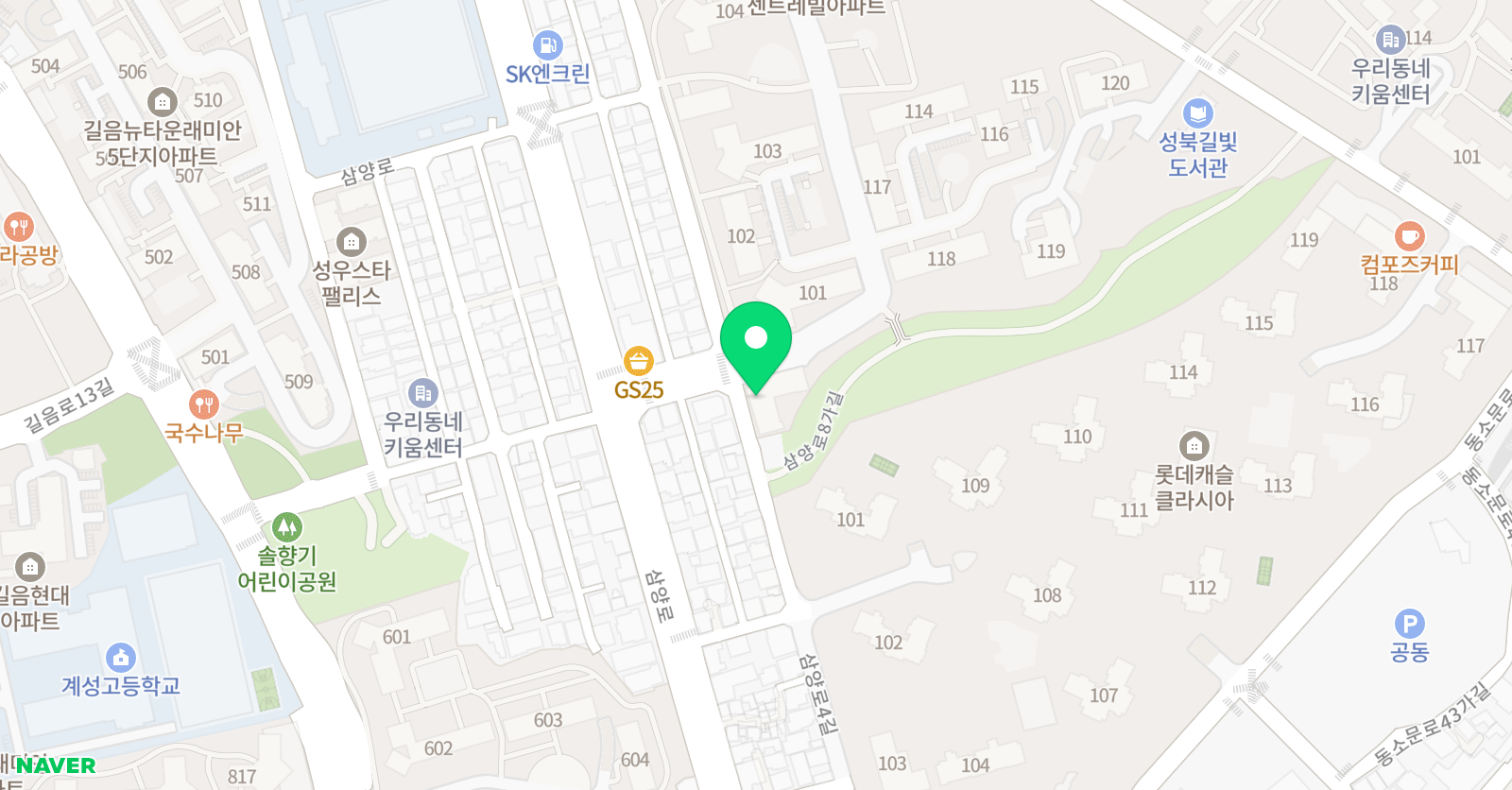 이음 바이올린 스튜디오 위치