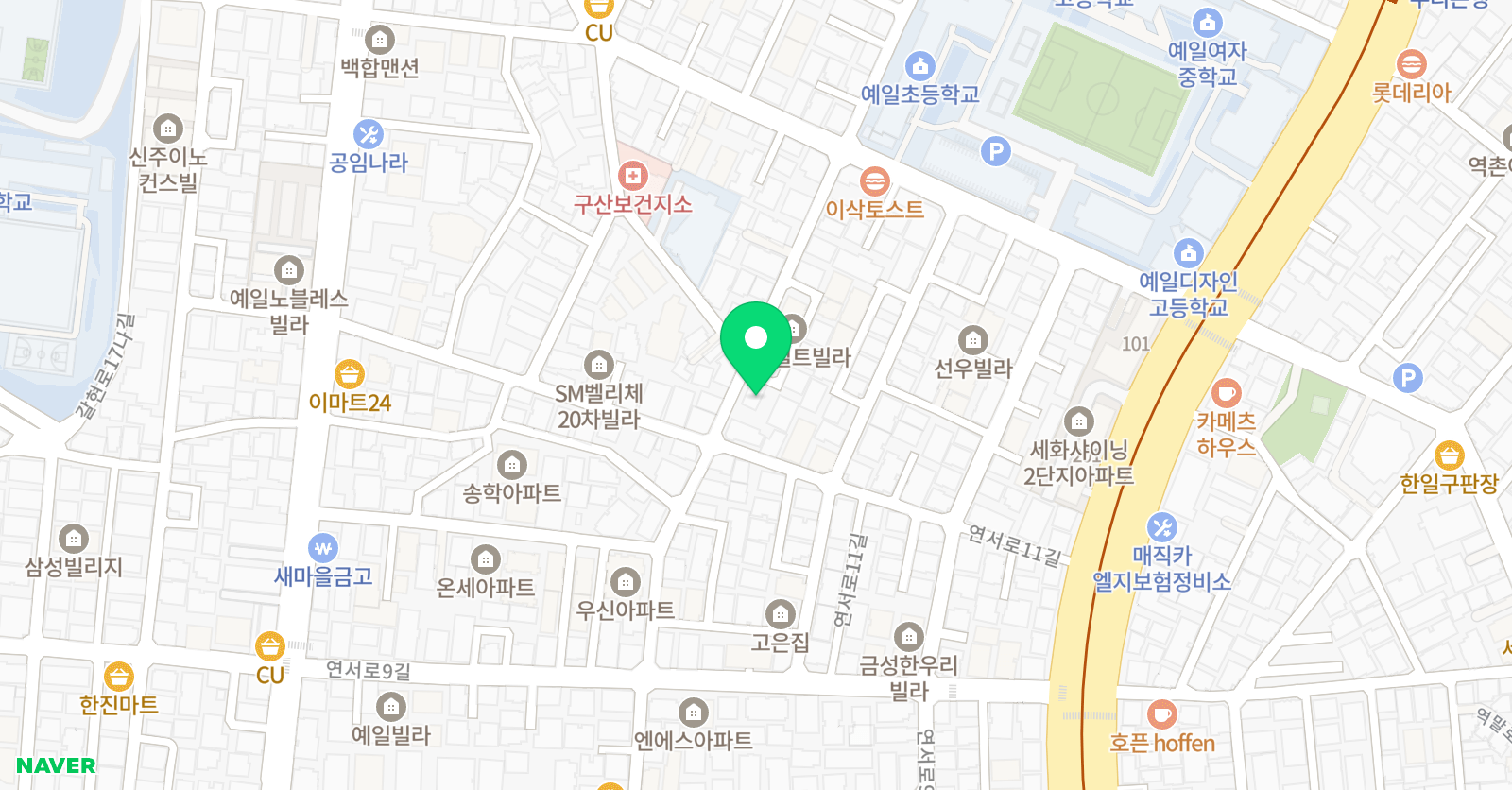 이슬 음악학원 위치