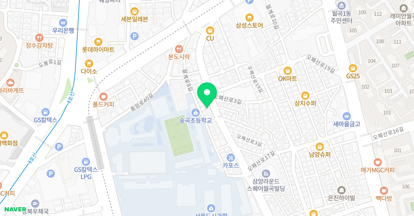 지혜 학원 위치