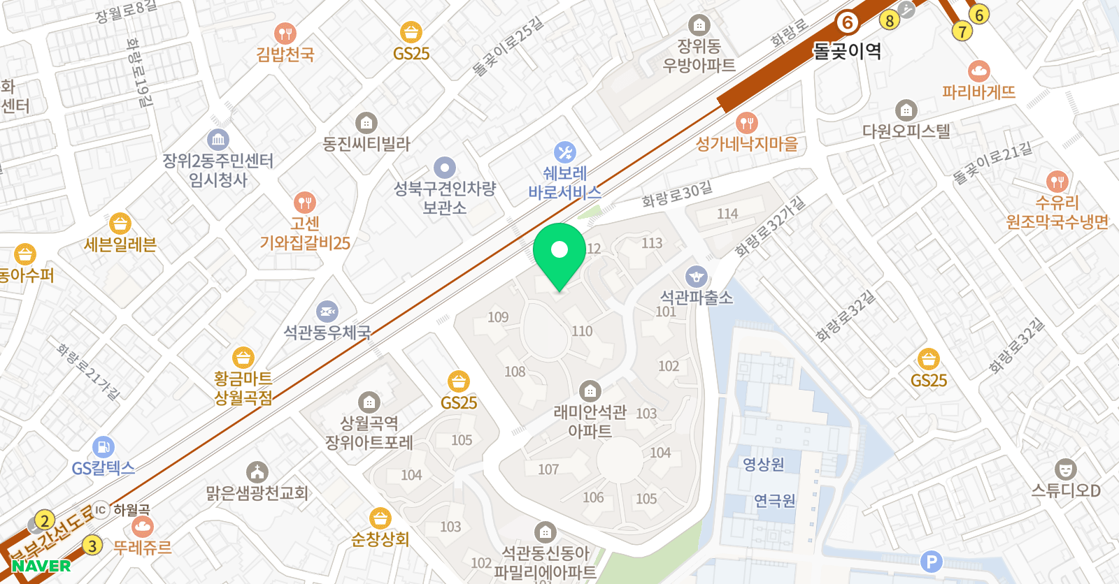 한우리 독서논술 학원 위치