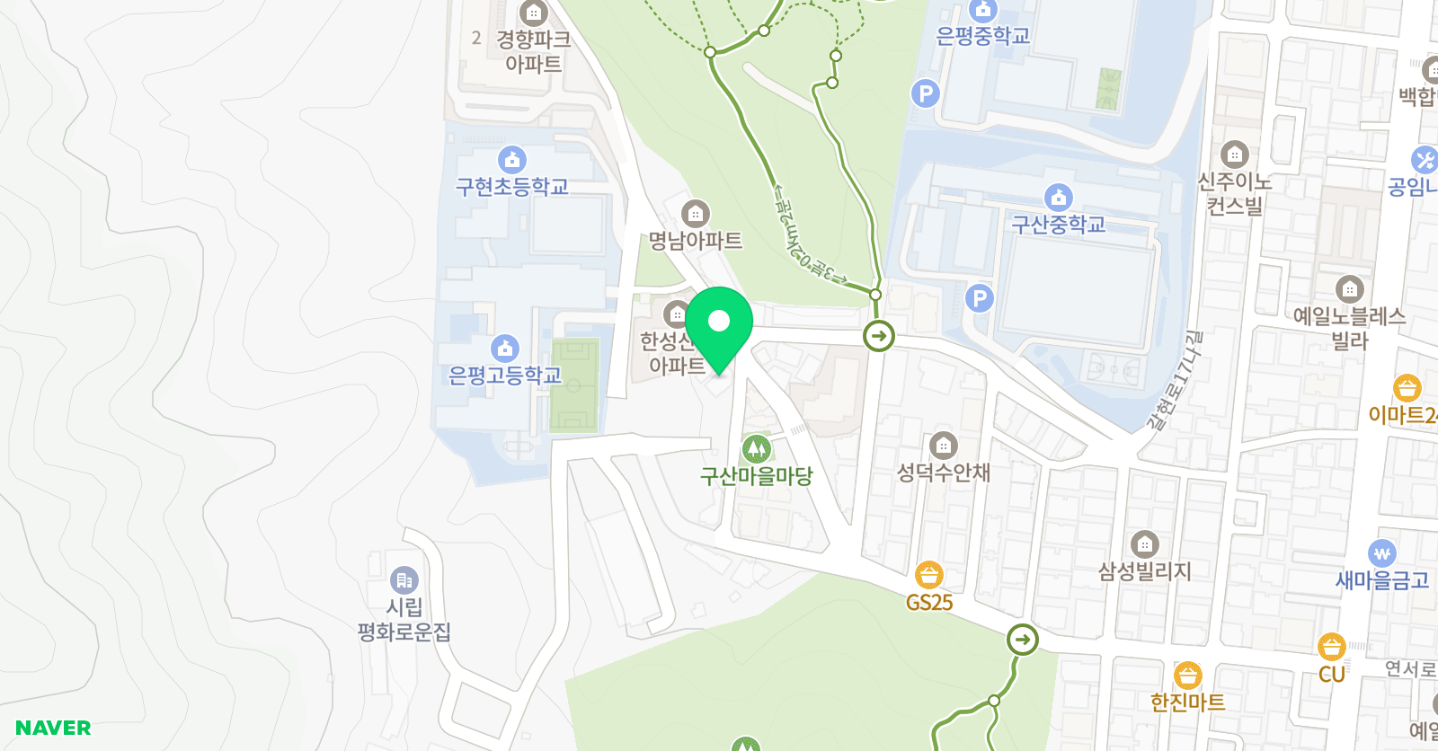꿈마루 미술학원 위치
