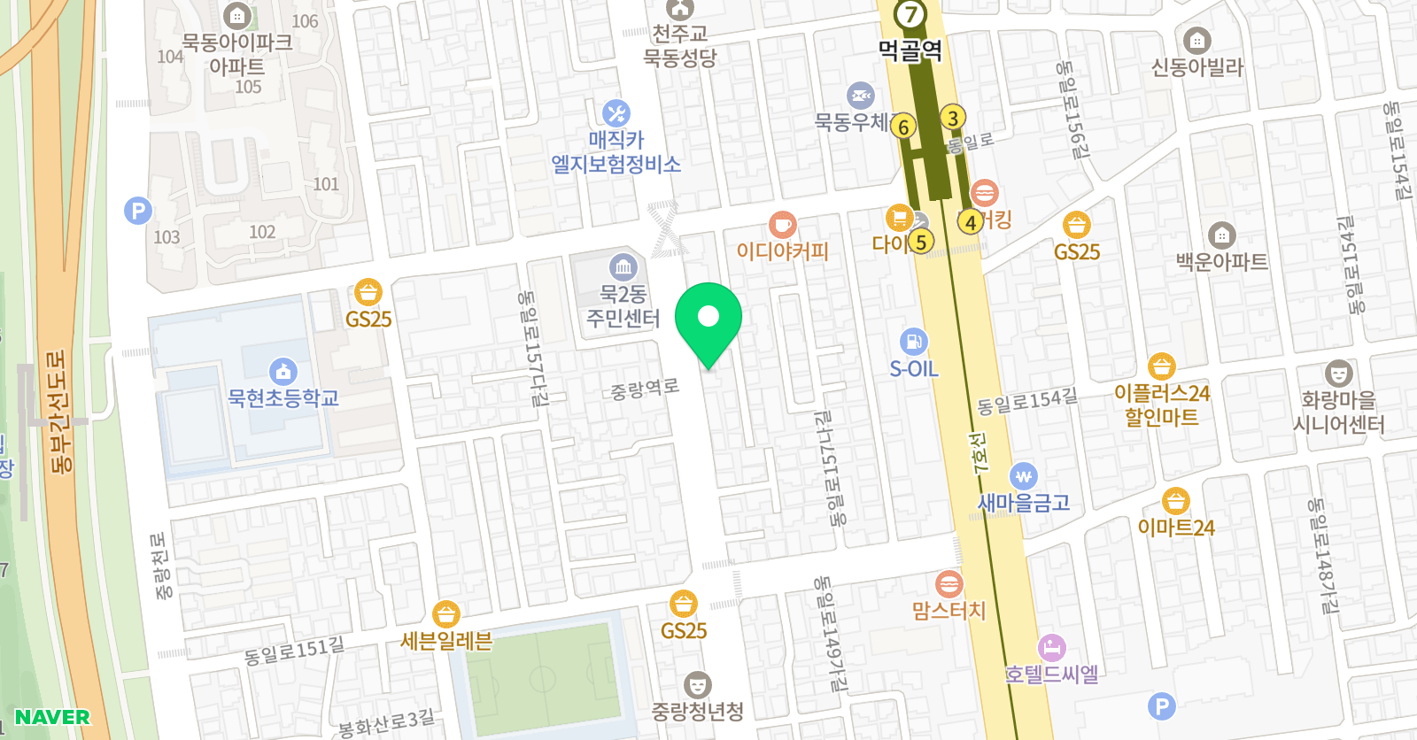 킥 클래스 GYM 위치