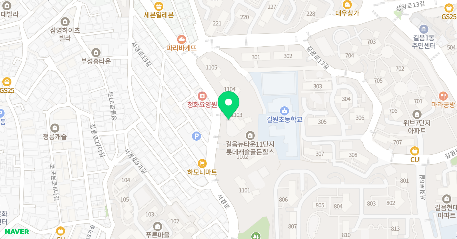 차오름 수학 위치