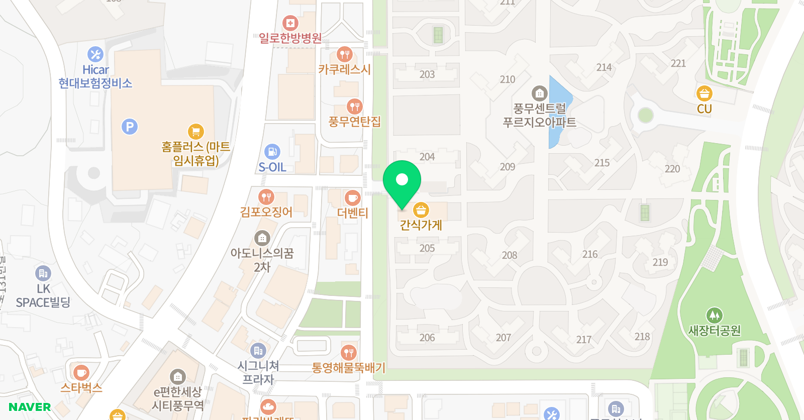 119 수학교습소 위치