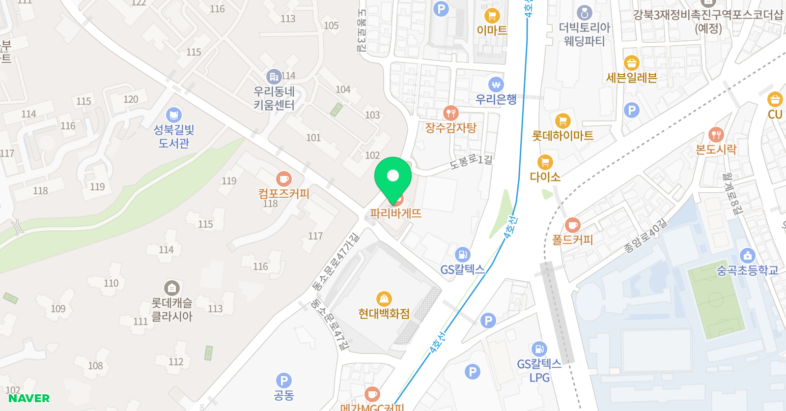 와이즈 수학학원 위치