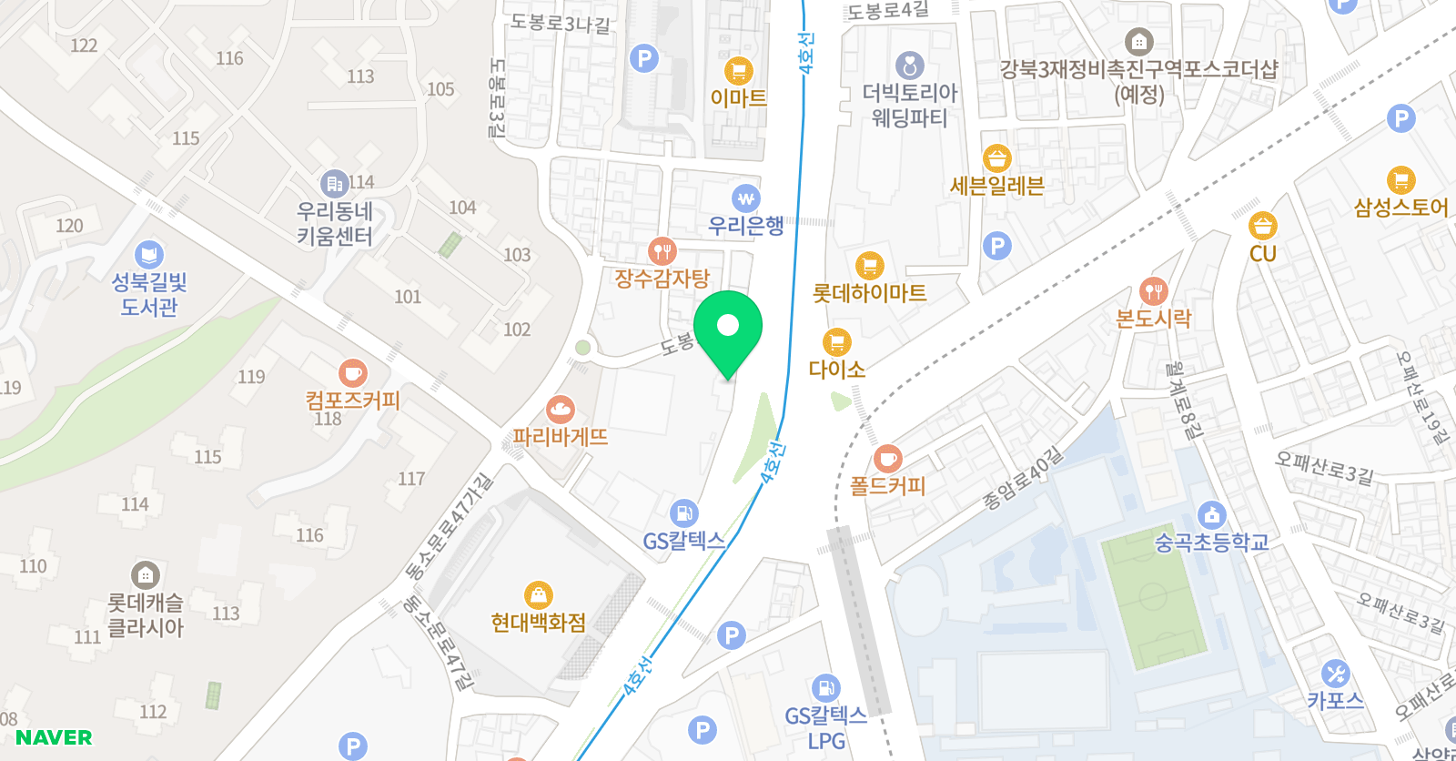 로하스키즈클럽 위치