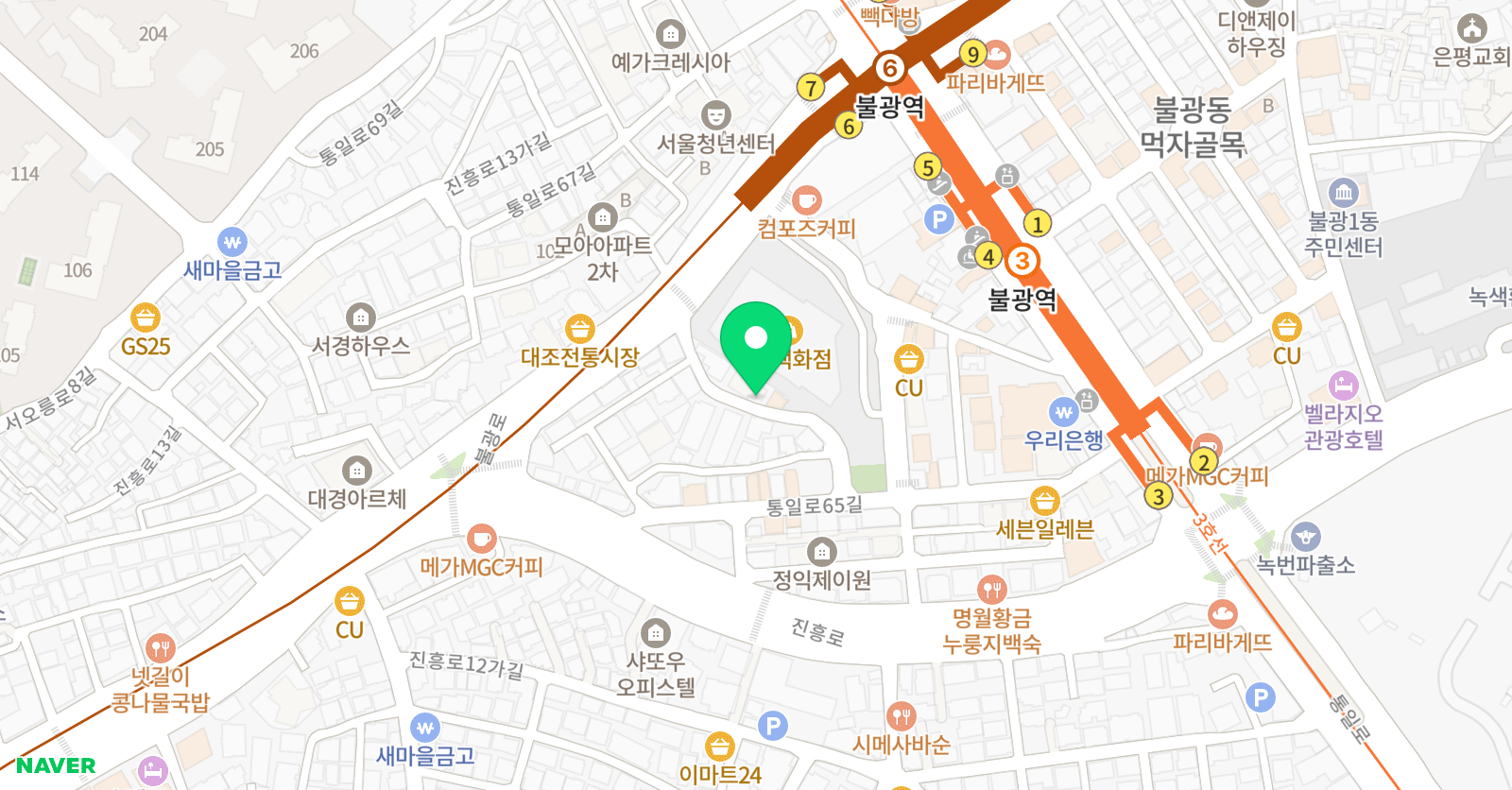 튼튼영어 베이비리그 은평센터 위치