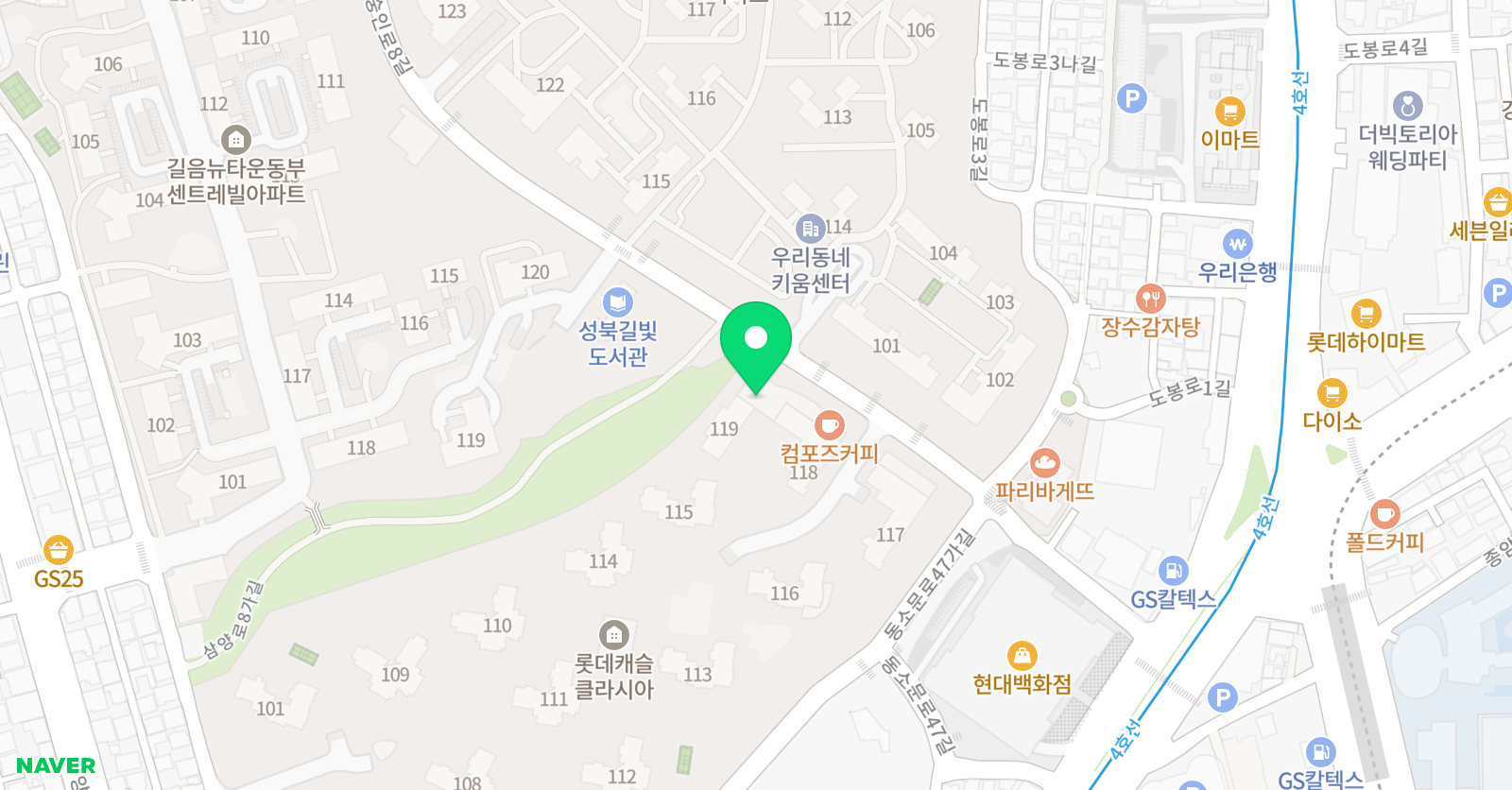 꿈그루 미술교습소 위치