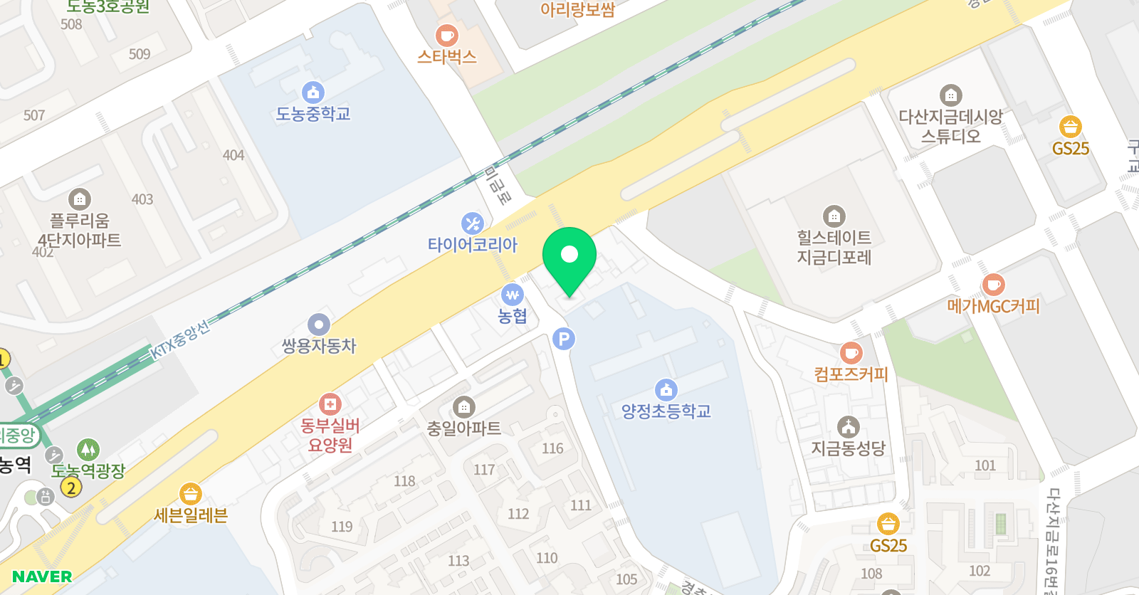 코시 수학학원 위치