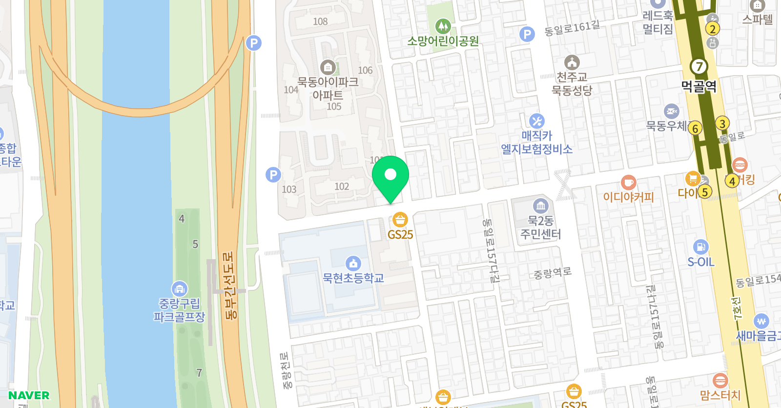 윤선생우리집앞 영어교실 묵현영어교습소 위치