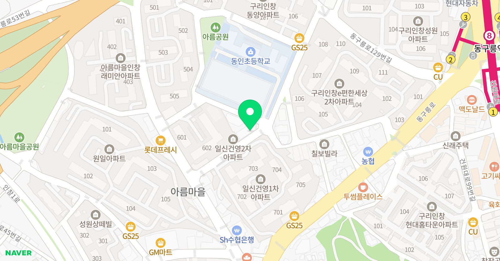 선 미술학원 위치