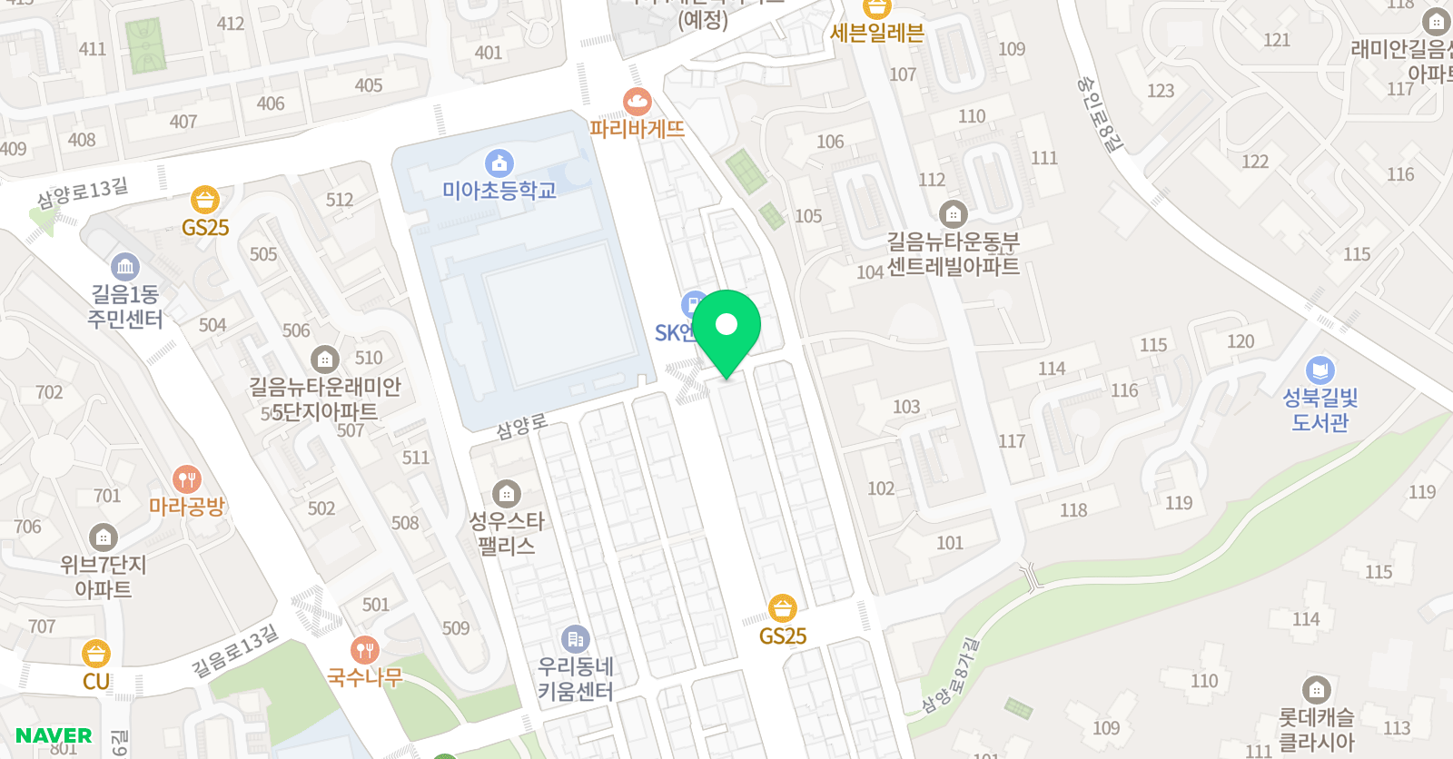 플라톤 독서토론논술 교습소 길음교습소 위치