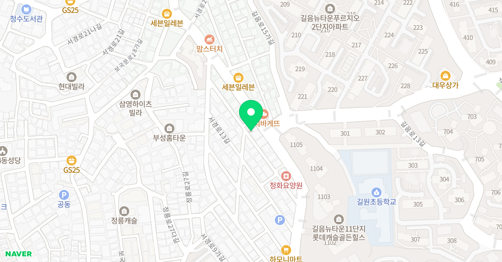 제이에스 무용학원 위치