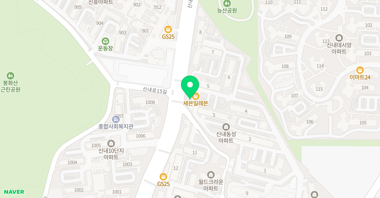 판툰 영어학원 위치