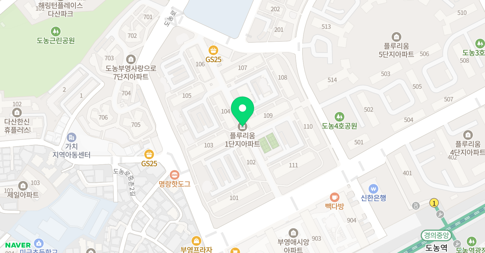 드로잉그로잉 다산도농 미술 위치