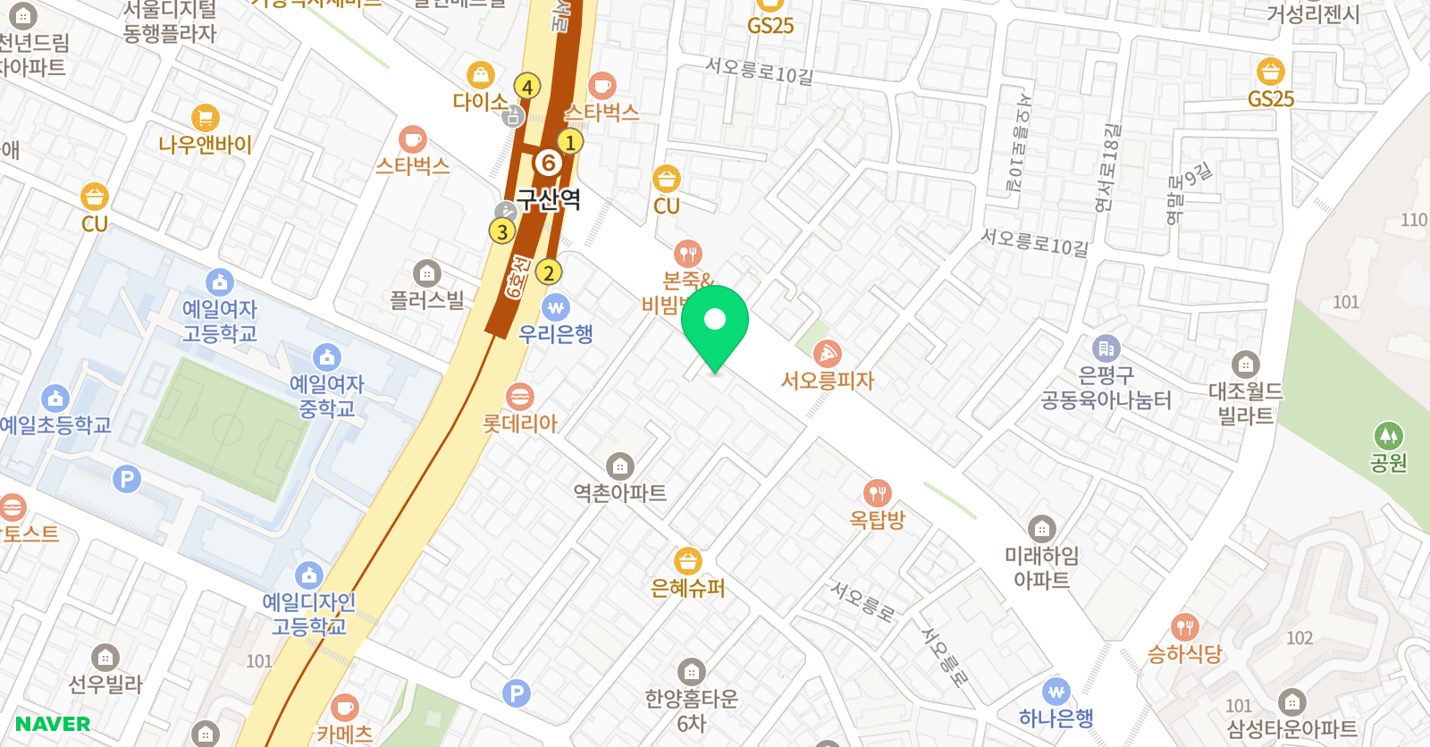 남일 태권도장 위치