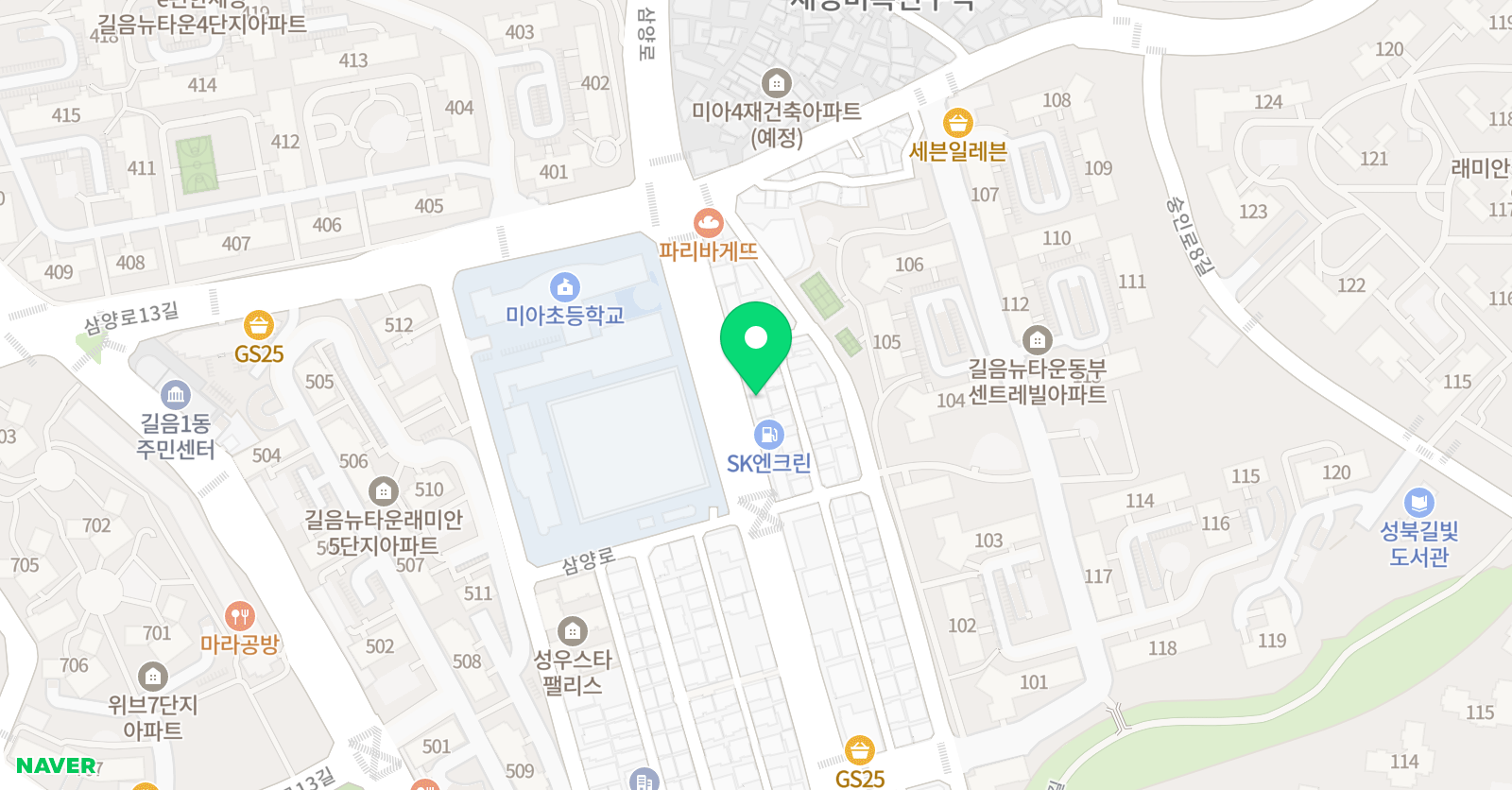 프리모 음악학원 위치