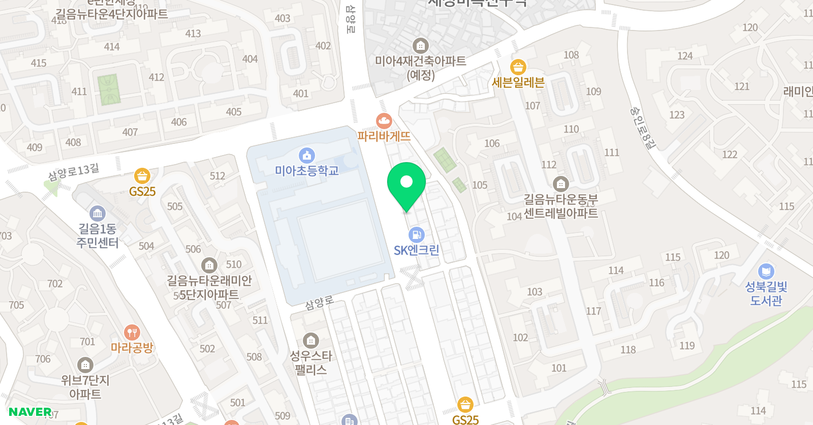 박소정 무용나라 학원 위치