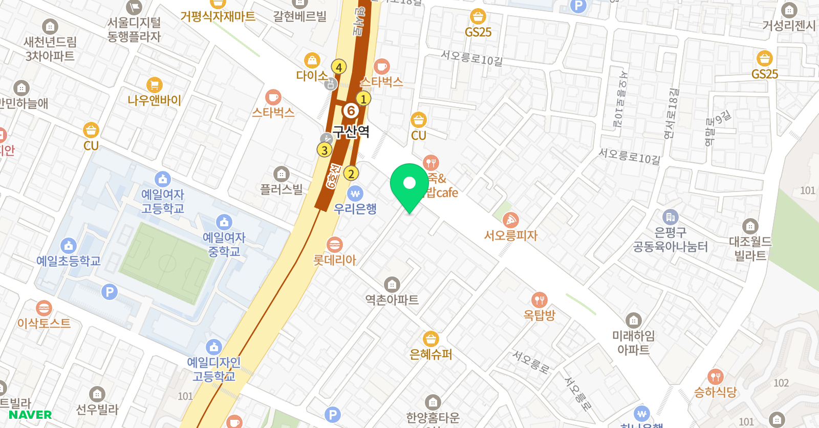 두근두근키즈스튜디오엠 미술학원 위치