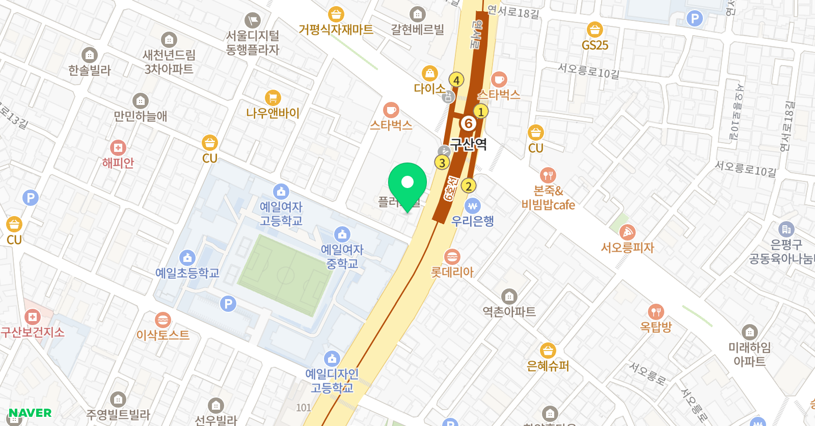 피봇 수학전문학원 위치