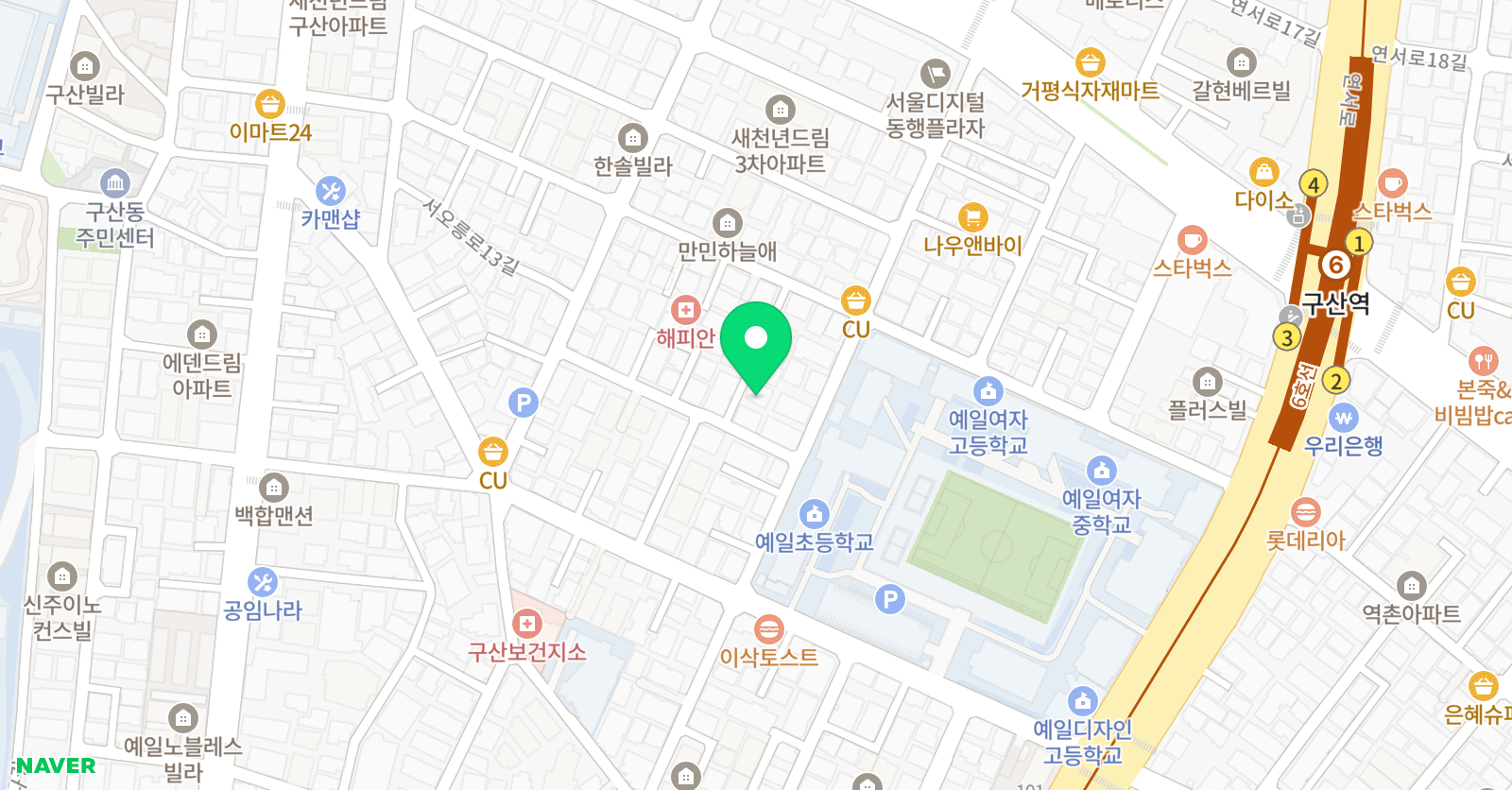 아소비 서울은평구산점 위치