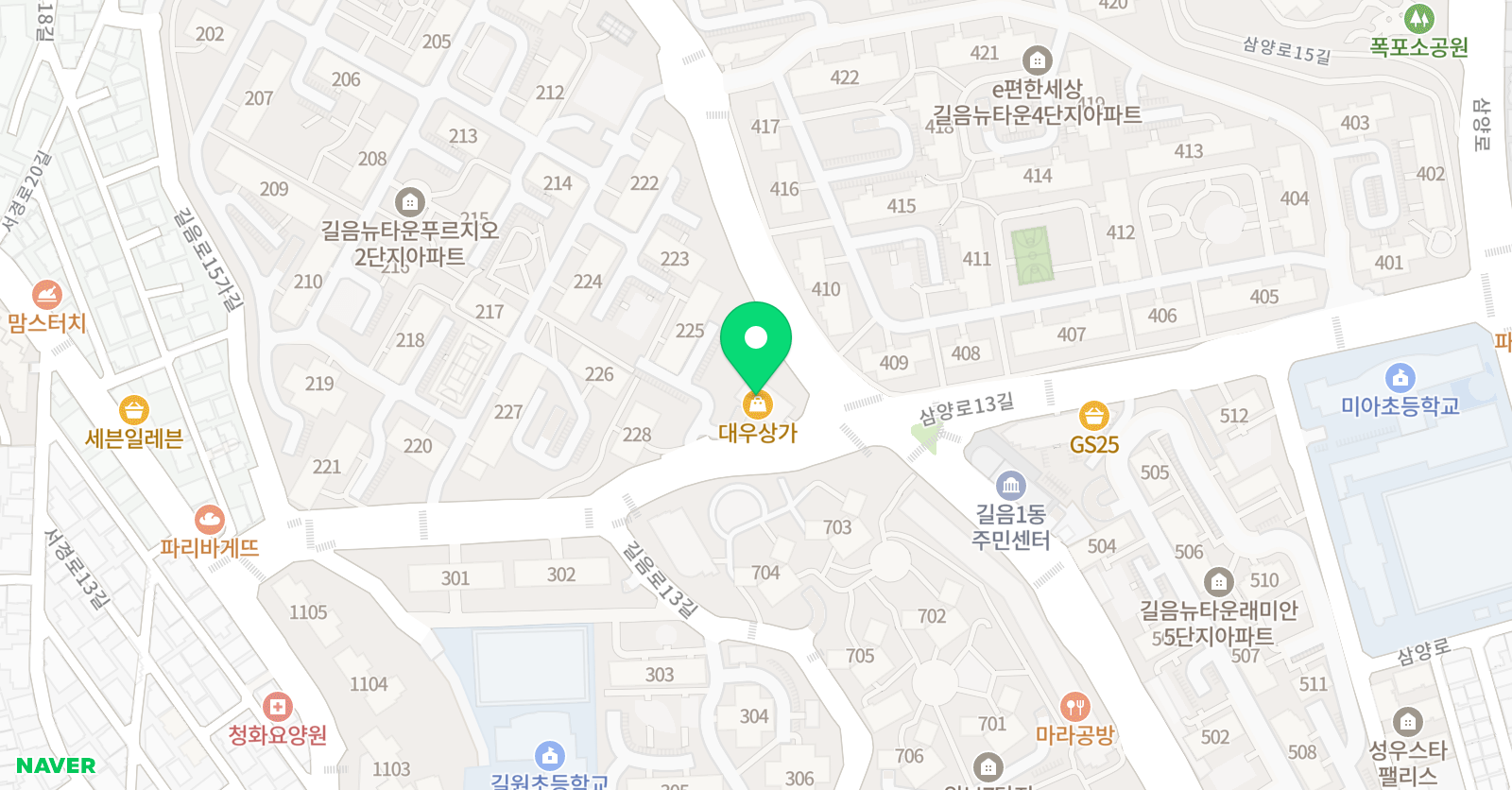 심플 플루트 위치