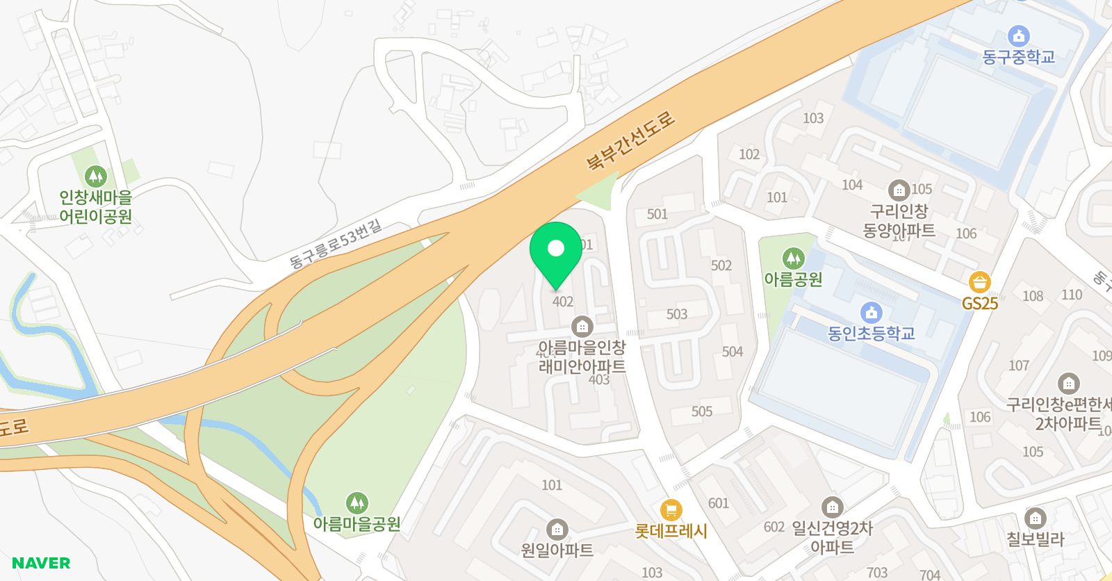기탄 사고력교실 인창삼성래미안교실 위치