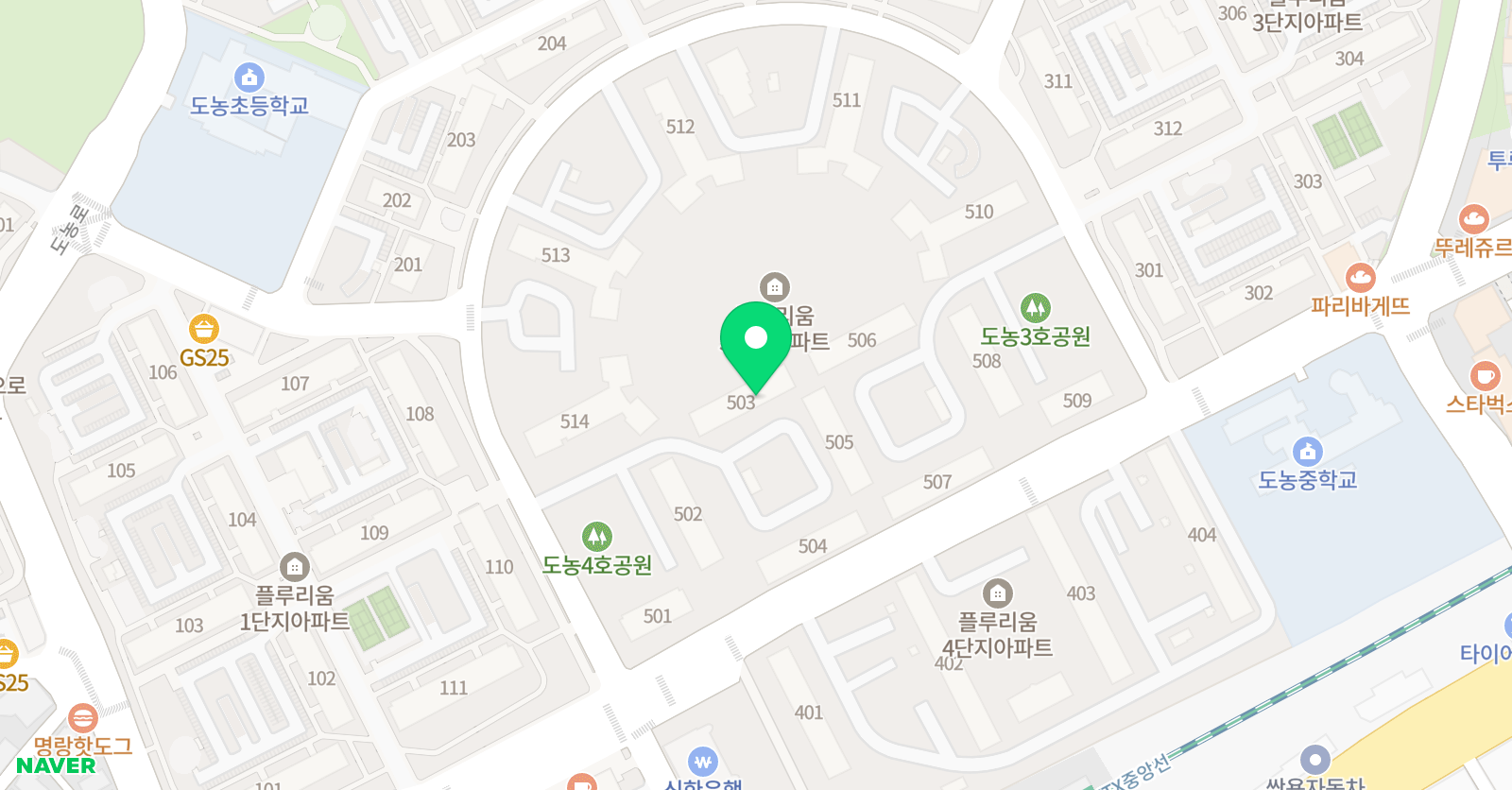 기탄 사고력교실 다산플루리움교실 위치