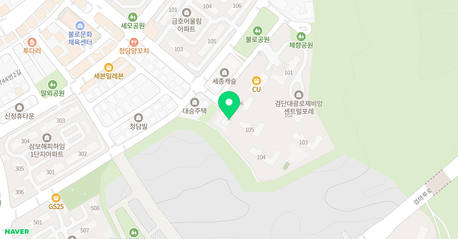 리오 영어 위치